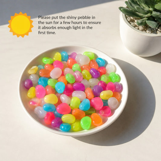 LumiStone™ Glow Pebbles – Pack of 250 Luminous Stones