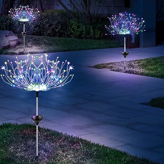 Seven Colors Gradient Solar Christmas Tree Light - Smart Khareed