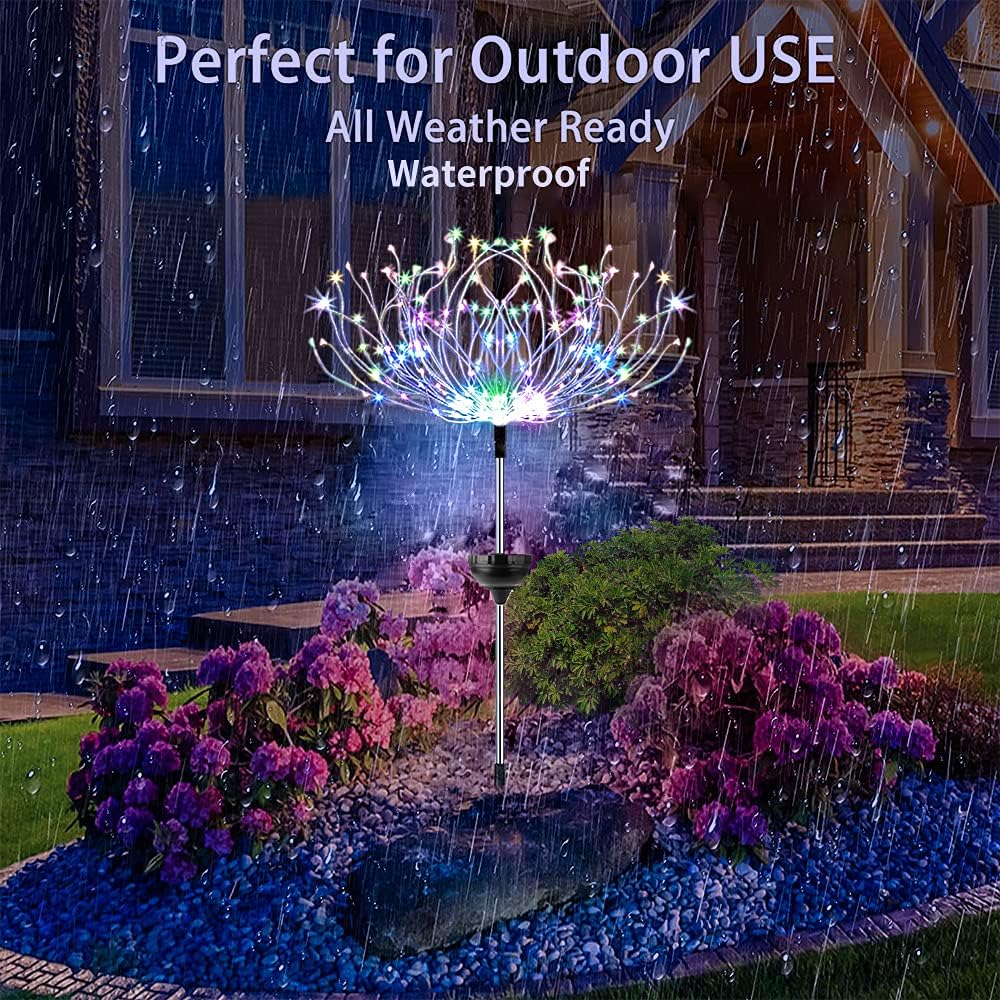 Seven Colors Gradient Solar Christmas Tree Light - Smart Khareed
