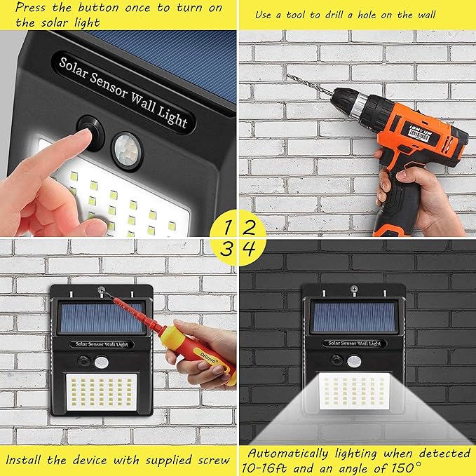 Solar Sensor Lights - Smart Khareed